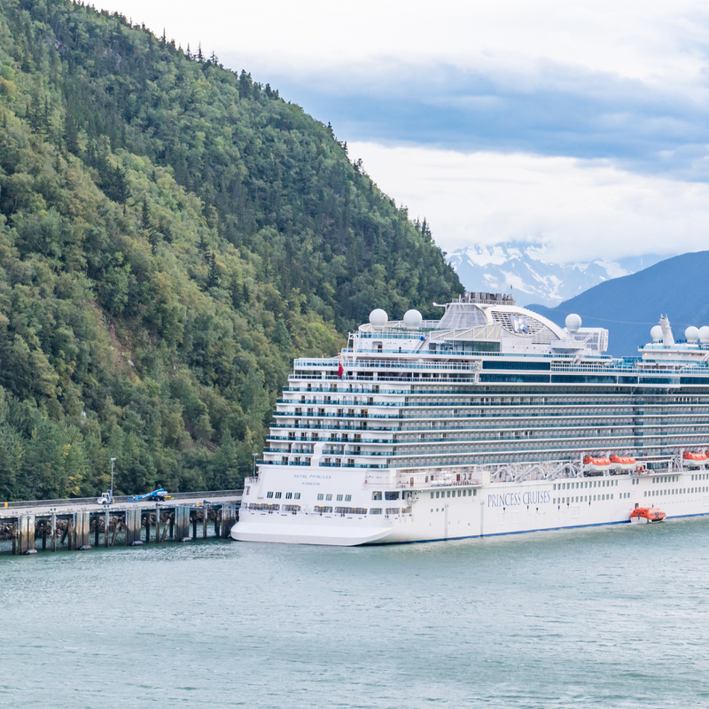 프린세스 로얄을 타고 떠나는 알래스카 크루즈
